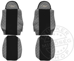  Méretpontos Man bőr üléshuzat TGA/TGM/TGL/TGS SZÜRKE