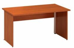 Alfa Office Alfa 100 irodai asztal, 140 x 80 x 73, 5 cm, egyenes kivitel, cseresznye mintázat