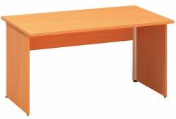 Alfa Office Alfa 100 irodai asztal, 140 x 80 x 73, 5 cm, egyenes kivitel, bükk Bavaria mintázat