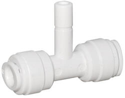 T" elosztó - bekötő csatlakozó APA 1/4"x1/4"x1/4" PUSH-IN (PUSH-T-141414-A)