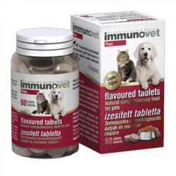Biopharma ImmunoVet Pets ízesített immunerősítő rágótabletta 60 db (kutya, macska)