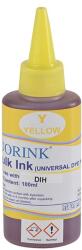 Orink Ink Hp Universal dye yellow 100ml ORINK (HPOINKY100ML) - pencart