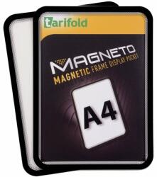TARIFOLD Mágneses tasak, mágneses háttal, A4, TARIFOLD Magneto, fekete (TF194907)