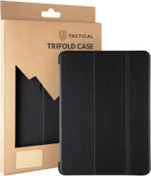 TACTICAL Book Tri Fold Huawei Mediapad T5 10" oldalra nyíló smart tok, fekete - tok-store