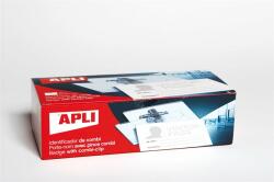 APLI Névkitűző, tűvel és csipesszel, 90x56, APLI (LCA11746) - pencart