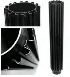 ProInvest Recuperator caldura negru (Variante produs: D: 120 mm)
