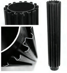 ProInvest Recuperator caldura negru (Variante produs: D: 130 mm) (PIV-55111)