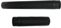 ProInvest Burlan rigid negru 0.5 m (Variante produs: D 180 mm, Lungime: 0.5 m)