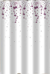 Aquamax Zuhanyfüggöny - MINI FLOWERS - Impregnált textil - 180 x 200 cm (77-161459)