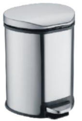 Global Viva Viva DESIGN pedálos szemetes 12l - szálcsiszolt - lecsapódásgátlós (FTC1436-12L) - globalvivamarket