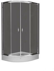 Vela Banyo TMP zuhanykabin - 90 ÍVES - 5 mm víztiszta vízlepergető üveggel - 90 x 90 x 190 cm (845RK101)
