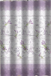 Aquamax Zuhanyfüggöny - LEVANDE - Impregnált textil - 180 x 200 cm (77-232556)