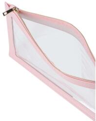 Nanshy Trusă cosmetică transparentă, roz - Nanshy Clear PVC Makeup Pouch