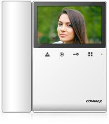  CDV -43K2 fehér - 230Vac változat - 4, 3 hüvelykes videotelefon, CVBS, hallókészülékkel, 2 bemenettel
