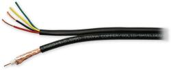  COAX RG -59/100 + 4x0, 5 mm - RG59 + 4x0, 5 mm (100 m -es csomag)