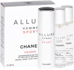 CHANEL Allure Homme Sport (Travel Spray) (Refills) EDC 3x20 ml (3145891233001)