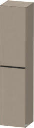 Duravit D-NEO magasszekrény, 40x176x36cm balos ajtóval, Linen Decor DE1328L7575 (DE1328L7575)