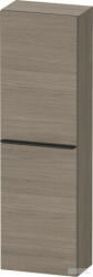 Duravit D-NEO félmagas szekrény, 40x132x24 cm balos ajtóval, Oak Terra DE1318L3535 (DE1318L3535)