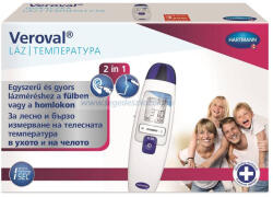 HARTMANN Veroval 2in1 fül- és homlok lázmérő (Duo scan)