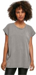 Build Your Brand Tricou lejer pentru femei Acid Washed - Asfalt | 5XL (BY053-1000324729)