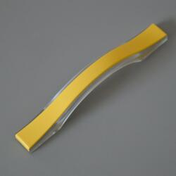 Poliplast Sárga műanyag bútorfogantyú, 96 mm furattávval (AT_S_96)