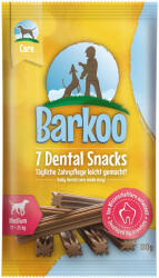 Barkoo 7db, 180g Barkoo Dental snack özepes méretű kutyáknak