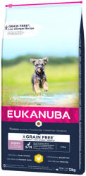 EUKANUBA 12kg Eukanuba Grain Free Puppy Small / Medium Breed csirke száraz kutyatáp