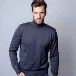 Willsoor Férfi garbós pulóver szürke színben Willsoor 8621