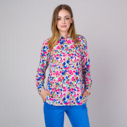 Willsoor Női ing kék és rózsaszín virágmintával 14204