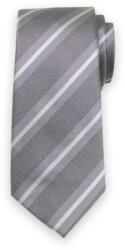 Willsoor Férfi ezüst selyem nyakkendő csíkos mintával 13477