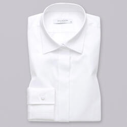 Willsoor Női fehér ing redőkkel 13343