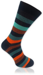 Willsoor Férfi zokni sötétkék színben csíkos mintával 14083
