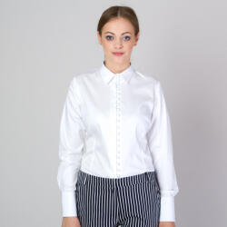 Willsoor Női ing fehérben elegáns gombokkal 11700