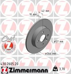 ZIMMERMANN Disc frana ZIMMERMANN COAT Z 430.2605. 20 (430.2605.20)