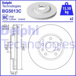 DELPHI Disc frana DELPHI BG5013C (BG5013C) - automobilus