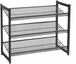 SONGMICS 3 szintes cipőtartó 74x30,7x62,8 cm (LMR03B)