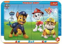 Trefl Mancs őrjárat 2 az 1-ben puzzle 4,6 db-os (80022)