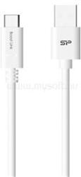 Silicon Power Kábel - USB to Type-C (Fehér, 1m, QC 3.0/QC 2.0, 480MB/s) (SP1M0ASYLK10AC1W) (SP1M0ASYLK10AC1W)