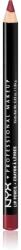 NYX Professional Makeup Slim Lip Pencil creion de buze cu trasare precisă culoare 817 Hot Red 1 g