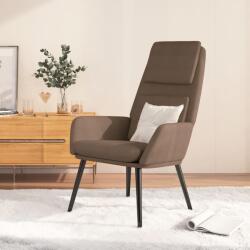 vidaXL Scaun de relaxare, gri taupe, material textil (341321)