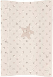 Ceba pelenkázó lap puha 2 oldalú 50x70cm COSY csillag bézs - babycenter-online