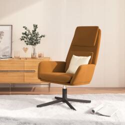vidaXL Scaun de relaxare, maro, catifea (341348)