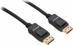 Sharkoon SHA DisplayPort - DisplayPort kábel 5m - Fekete (4044951036134)