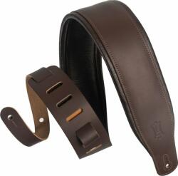 Levy's Amped Leather Dark Brown Каишка за китара (M26PD-DBR_DBR)