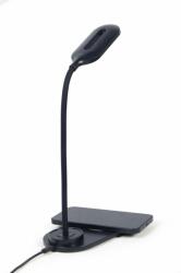 Gembird TA-WPC10-LED-01-MX Desk Lamp with Wireless Charger 10W Black (TA-WPC10-LED-01-MX) - pcx