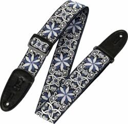 Levy's Hootenanny Blue & White Floral Колан за китара (M8HT-10)