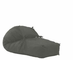 Pufrelax Пуф, легло, 400л. Yoga L - Moon Grey, Перящ се калъф, Пълнеж с микс от мемори пяна и дунапрен, Гама Premium