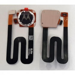 Motorola Moto G6 Play ujjlenyomat érzékelős flex kábel, átvezető fólia, szürke (gyári)