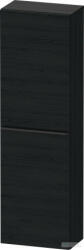 Duravit D-NEO félmagas szekrény, 40x132x24 cm jobbos ajtóval, Black Oak DE1318R1616 (DE1318R1616)