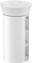 Duravit WHITE TULIP álló 2 polcos mosdótartó szekrény 236550 mosdóhoz, White High Gloss Lacquer WT423908585 (WT423908585)